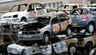 People in France set-ablaze 874 cars on new year's eve as part of tradition