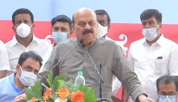 Karnataka Chief Minister Basavaraj Bommai launches vaccination drive for teenagers