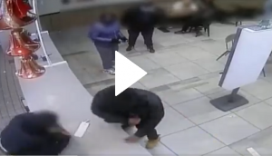 Caught on Cam: Two men attack burger joint employee for this shocking reason