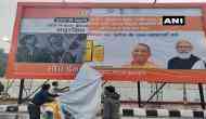 UP implements ECI's Model Code of Conduct; removes hoardings of political parties ahead of polls
