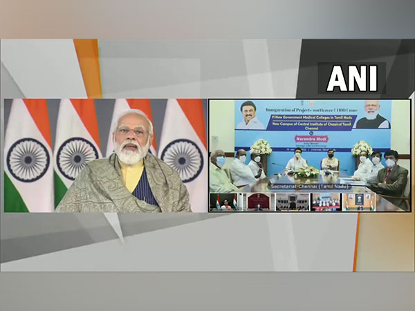 Tamil Nadu CM thanks PM Modi for inaugurating 11 medical colleges, says M Karunanidhi's dream come true