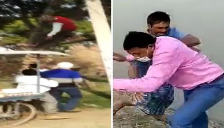 Man wrestles healthcare official, another climbs tree to evade Covid jab, watch video 