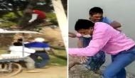 Man wrestles healthcare official, another climbs tree to evade Covid jab, watch video 