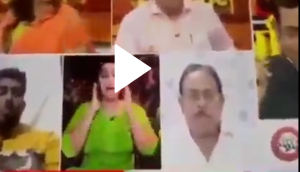 Woman starts dancing during debate on news channel; video will burst you into laughter