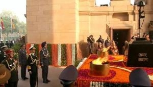 Rahul Gandhi slams Centre over merging of Amar Jawan Jyoti with flame at National War Memorial