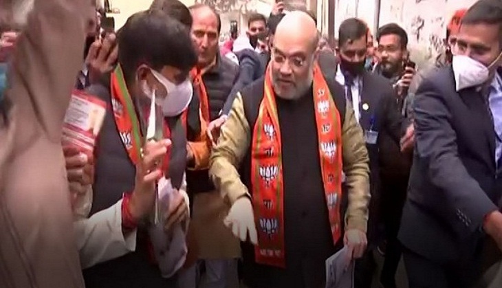 UP Assembly Polls 2022: Amit Shah begins door-to-door campaign in Kairana