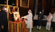 PM Modi pays floral tributes to Netaji on his 125th birth anniversary