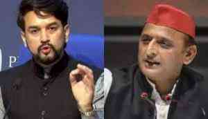 UP polls: Anurag Thakur takes jibe at Akhilesh Yadav over his free electricity promise