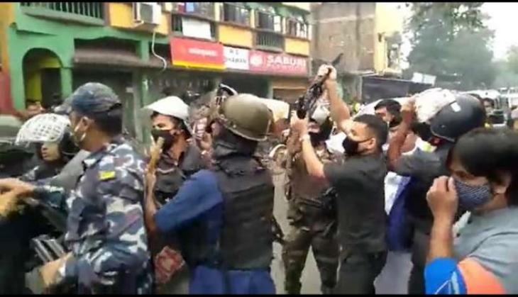 West Bengal: Clashes break out between TMC, BJP supporters during Netaji's birth anniversary celebrations