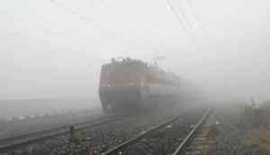 10 trains delayed due to low visinility on Christmas