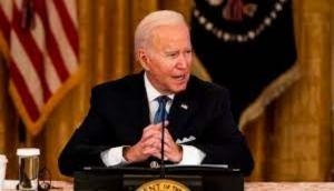 Joe Biden caught on hot mic cursing reporter over inflation query