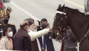 Republic Day 2022: Virat, elite horse of President's Bodyguard retires; President Kovind, PM Modi bid farewell
