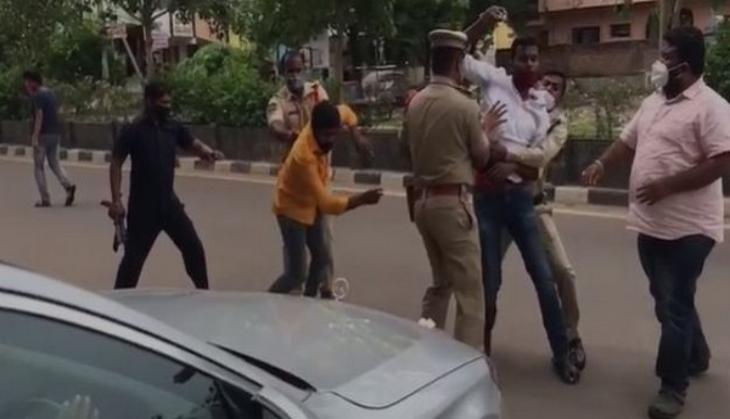 BJP MP Arvind Dharmapuri alleges attack by TRS workers 