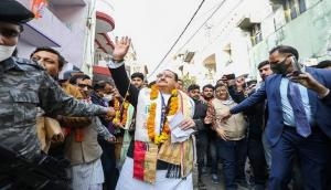 UP Assembly polls 2022: JP Nadda holds door-to-door campaign in Shahjahanpur