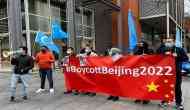 Uyghur groups stage protest in Belgium against China's human rights violations, calls to boycott Beijing Olympics