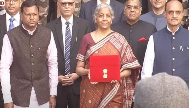 FM Nirmala Sitharaman presents Union Budget 2022 in digital format