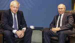 Boris Johnson warns Putin invading Ukraine would be ‘tragic miscalculation’
