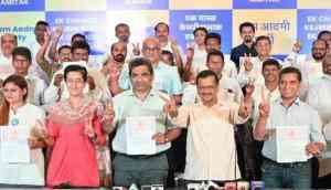 Goa Assembly polls: AAP candidates sign legal affidavits, voters can file case for breach