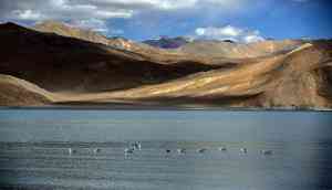 Chinese bridge on Pangong Lake being built in area occupied illegally since 1962: Govt in Lok Sabha