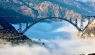 Breathtaking images of world's highest railway bridge in J-K, see viral pics 