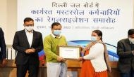 Kejriwal govt gives permanent jobs to 700 contractual Jal Board employees