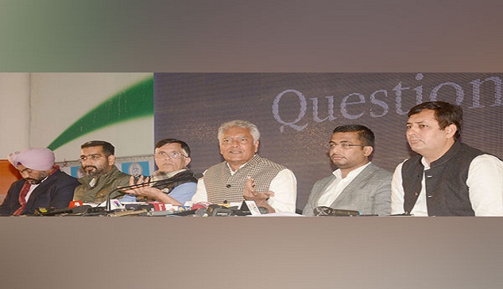 Sunil Jakhar urges people to vote for Congress, says BJP, AAP 'two sides of same coin'