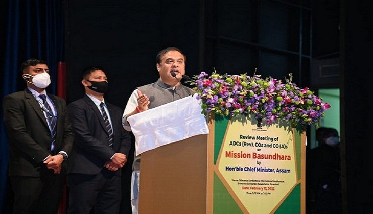 Assam CM Himanta Biswa sets May 10 deadline for full implementation of 'Mission Basundhara'