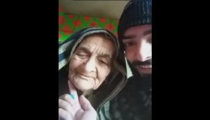 Elderly woman flaunts her english speaking skills, takes internet by storm [Watch] 