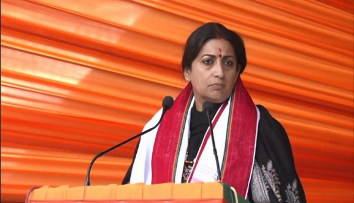 Rahul Gandhi's family used Manipur as ATM: Smriti Irani attacks Congress