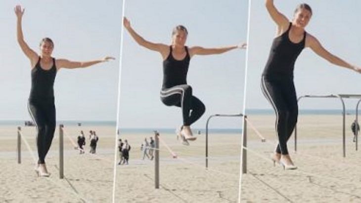 Guinness World Record: Woman makes record while jumping on rope wearing high heels [Watch] 