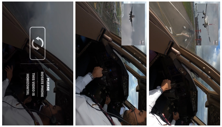 Pilot shows terrifying video of landing Boeing 777 during Storm Eunice [WATCH NOW]