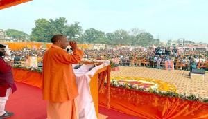 UP Polls 2022: Double engine govt of BJP building Ram temple, says Yogi Adityanath