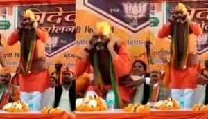 BJP MLA does sit-ups in middle of rally, ask voters for forgiveness [Watch] 