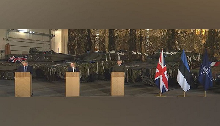Russia-Ukraine Crisis: NATO chief, UK, Estonia PMs meet soldiers at Tapa Military base in Estonia