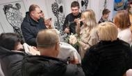 Amid Russia-Ukraine conflict, couple ties the knot in bomb shelter [See Pics]