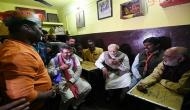 UP Polls 2022: PM Modi stops for 'chai pe charcha' during roadshow in Varanasi