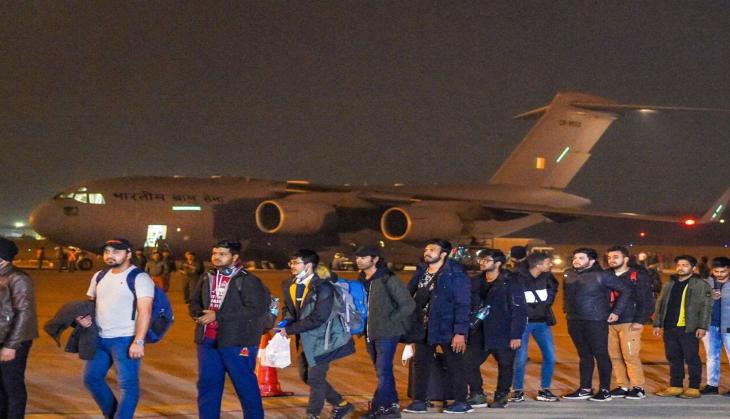 Operation Ganga: IAF flight carrying 210 Indian evacuees reaches Hindan airbase