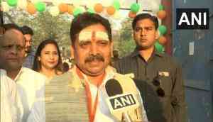 UP polls: Ravindra Jaiswal alleges EVM glitch, delay in voting by 40 minutes at one booth in Varanasi