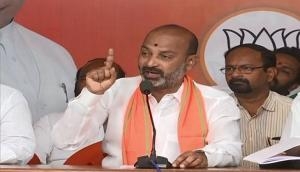 BJP MLAs suspended as part of TRS strategy, alleges Bandi Sanjay 
