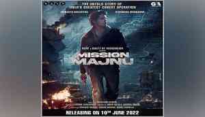 Sidharth Malhotra's 'Mission Majnu' to hit theatres on this date