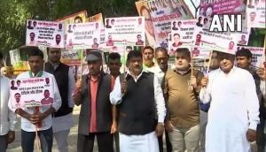 Congress stages protest in Delhi as party trailing in all 5 states