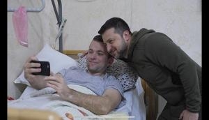 Russia-Ukraine War: President Zelenskyy visits wounded 'defenders of Ukraine' in hospital