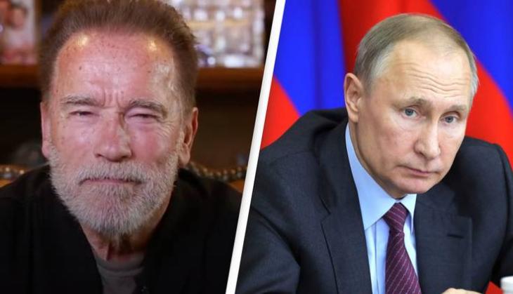 'This is an illegal war' Arnold Schwarzenegger sends emotional message to Russians, Putin over war [Watch]