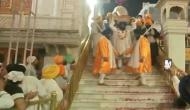 Punjab: Devotees celebrate 'Hola Mohalla' at Golden Temple in Amritsar