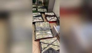 Ex-Ukrainian MP's wife tries to flee with 28 million dollars, 1.3 million euros in cash stashed in suitcases 