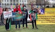 US: Afghan activists protest at White House against Taliban, its sponsor Pakistan