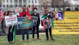 US: Afghan activists protest at White House against Taliban, its sponsor Pakistan