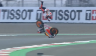 MotoGP: 6-time world champion Marc Marquez suffers horrific crash in warm up session [Watch]