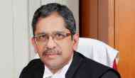 Chief Justice of India NV Ramana felicitates four Padma awardees