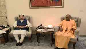 Yogi 2.0: CM Yogi Adityanath meets JP Nadda in Delhi, discussions on UP cabinet on agenda
